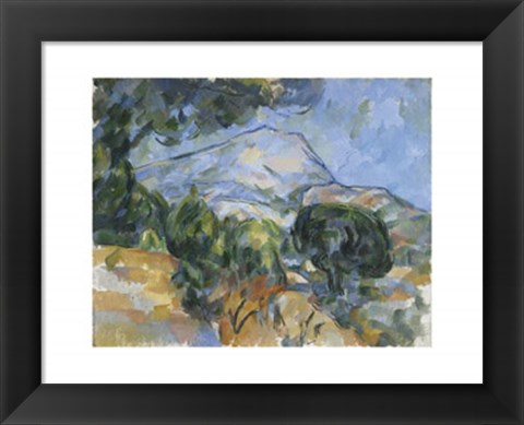 Framed Mount Sainte-Victorie, c.1904 V2 Print