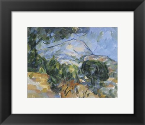 Framed Mount Sainte-Victorie, c.1904 V2 Print