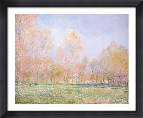 Framed Spring in Giverny Print