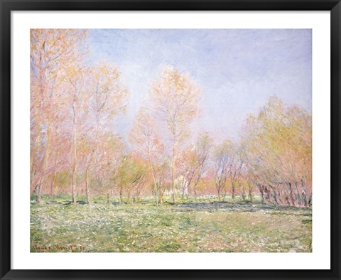 Framed Spring in Giverny Print