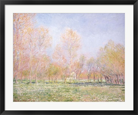 Framed Spring in Giverny Print