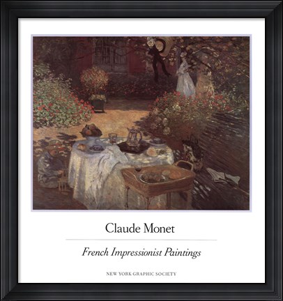 Framed Le Dejeuner Print