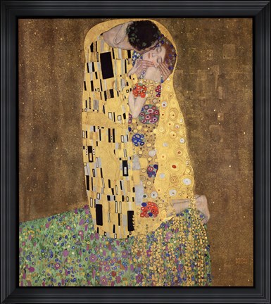 Framed Kiss, c.1908 Print