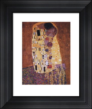 Framed Kiss, c.1908 Print