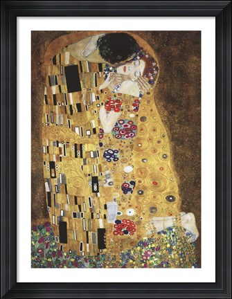 Framed Kiss, c.1908 Print