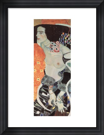 Framed Judith II, c.1909 (detail) Print
