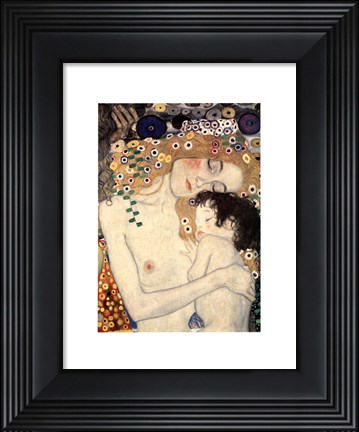 Framed Three Ages of Woman - Mother and Child, c.1905 (detail) Print