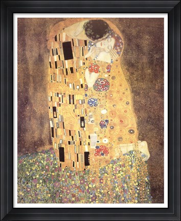 Framed Kiss, c.1908 Print