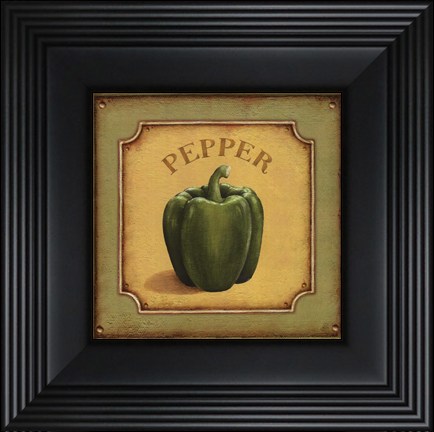 Framed Pepper Print