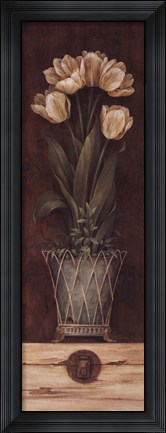 Framed Petit Jardin I Print