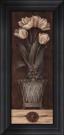 Framed Petit Jardin I - mini Print