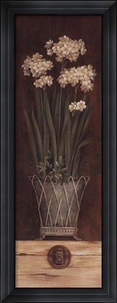 Framed Petit Jardin II Print