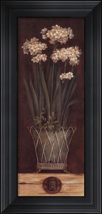 Framed Petit Jardin II - mini Print