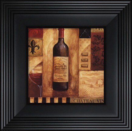 Framed Villa Toscano Sq. - petite Print