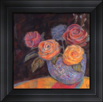 Framed Pink Shadow Print