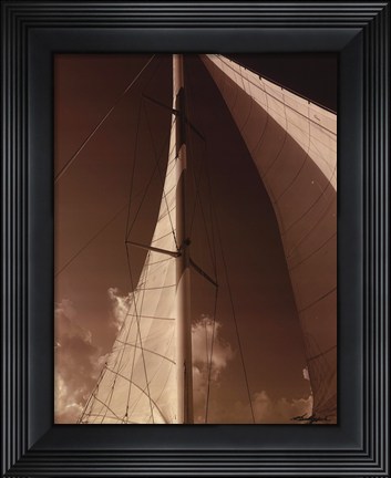 Framed Windward Sail IV Print