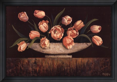 Framed Elegant Tulips Print