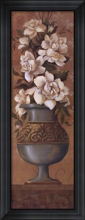 Framed Courtly Roses III Print