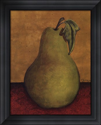 Framed Pear Print