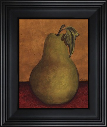 Framed Pear - mini Print