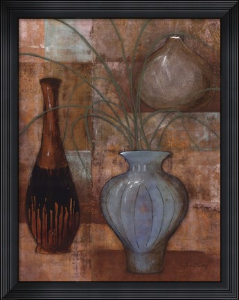 Framed Persian Pot II Print