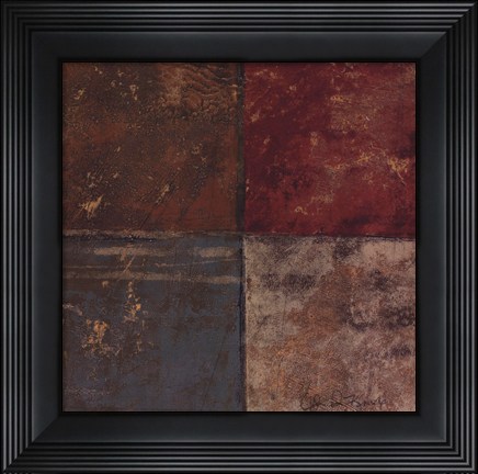 Framed Building Blocks II Print