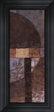 Framed Geo Pattern II - mini Print
