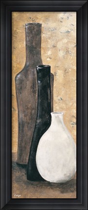 Framed Anthracite II Print