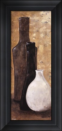 Framed Anthracite II - mini Print