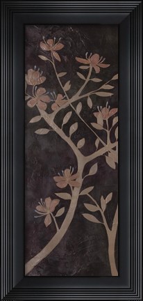 Framed Moonlight Garden II - mini - CS Print