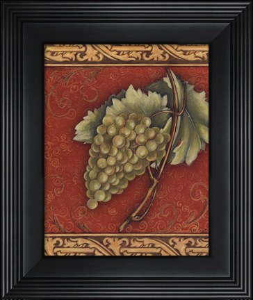 Framed Grape Tapestry II - mini Print