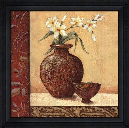 Framed Cinnamon Summer I Print