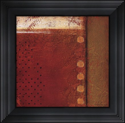 Framed Spice Field II Print