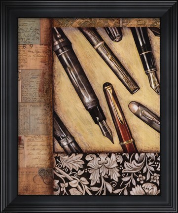 Framed Calligraphy Print