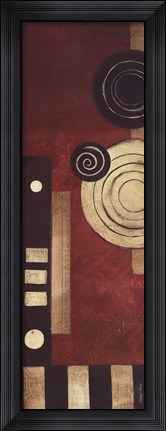 Framed Radius Panel II - grande Print