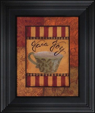 Framed Java Joy Print