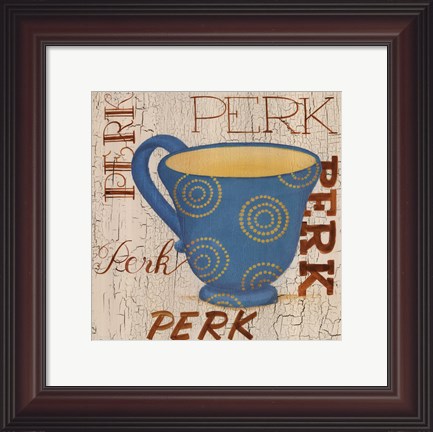 Framed Morning Coffee III Print
