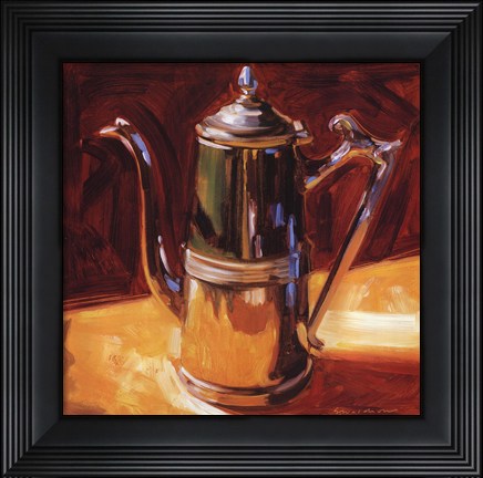 Framed Tea Pot IV Print