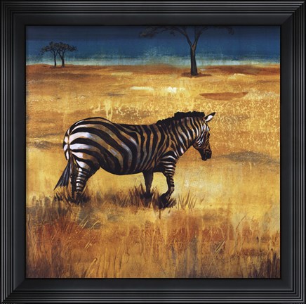 Framed On the Plains I Print