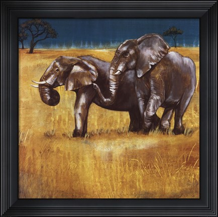 Framed On the Plains IV Print
