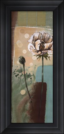 Framed Floral Splendor IV Print