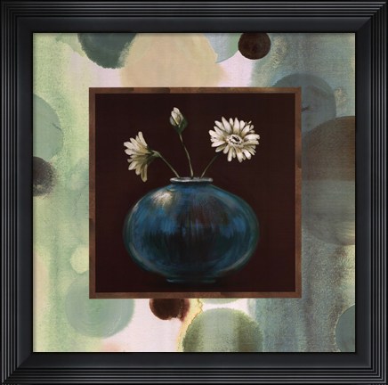 Framed Daisies I Print