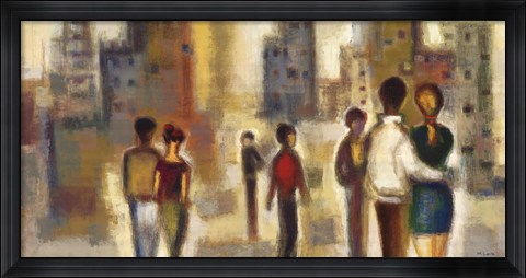 Framed Metropolis III Print