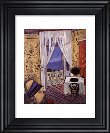 Framed Interior with a Violin Case Print