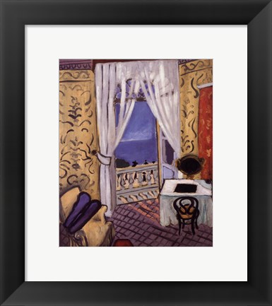 Framed Interior with a Violin Case Print