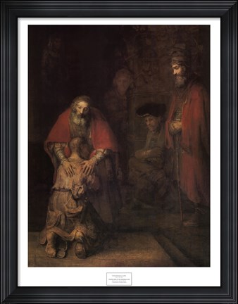 Framed Return of the Prodigal Son Print