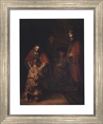 Framed Return of the Prodigal Son Print