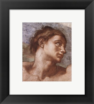 Framed Sistine Chapel - Adam Print