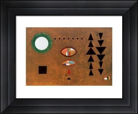 Framed White White, c.1929 Print