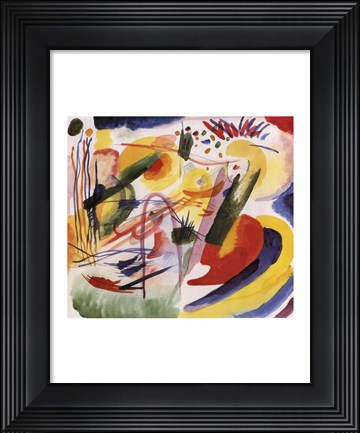 Framed Without Title Print